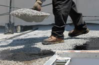 find rated Garker flat roofing replacement companies